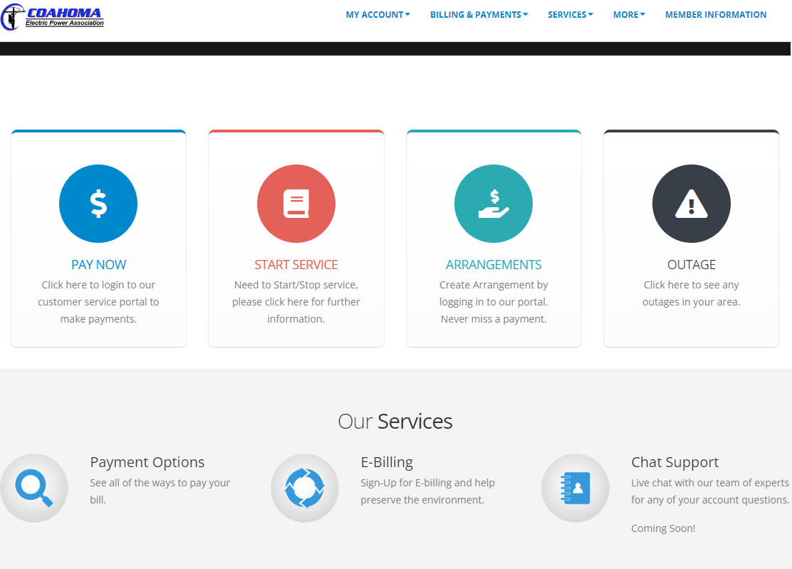 Member Portal Coahoma EPA